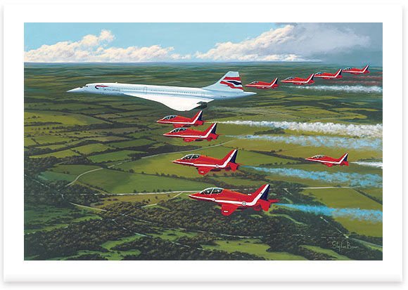 Concorde 812 A4 Photo Print