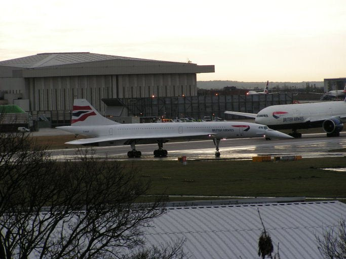 Concorde 813 A4 Photo Print