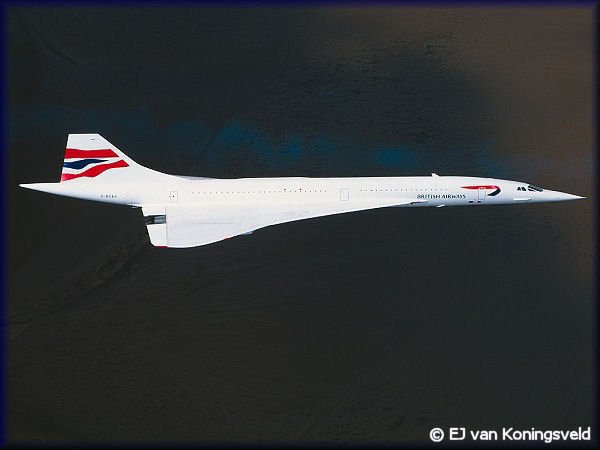 Concorde 819 A4 Photo Print
