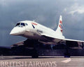 Concorde 822 A4 Photo Print