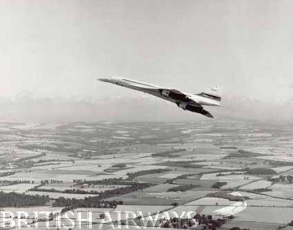 Concorde 827 A4 Photo Print