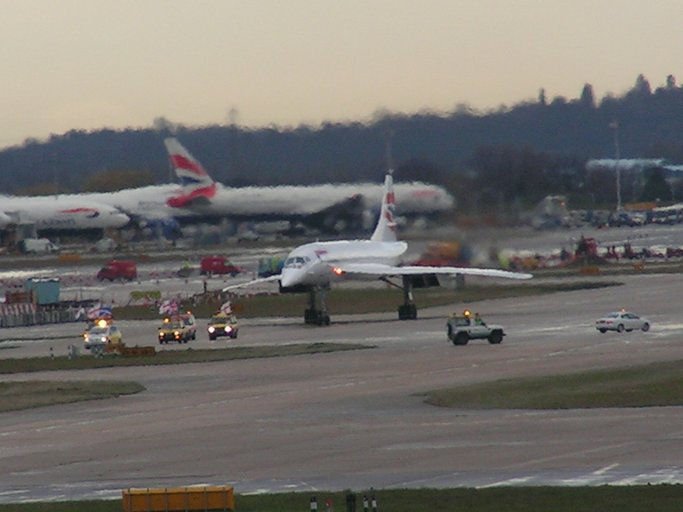 Concorde 831 A4 Photo Print