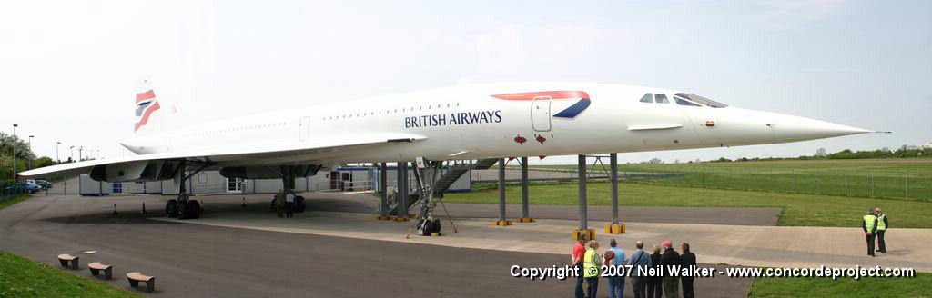 Concorde 833 A4 Photo Print