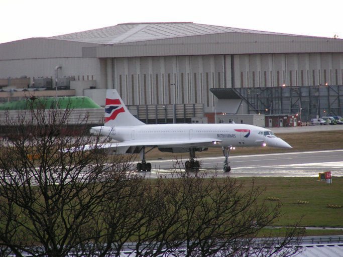 Concorde 836 A4 Photo Print