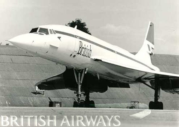 Concorde 839 A4 Photo Print