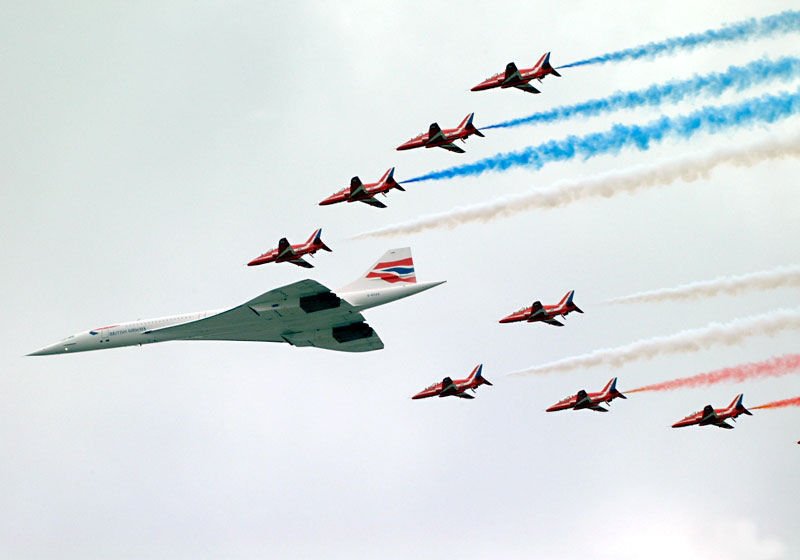 Concorde 842 A4 Photo Print