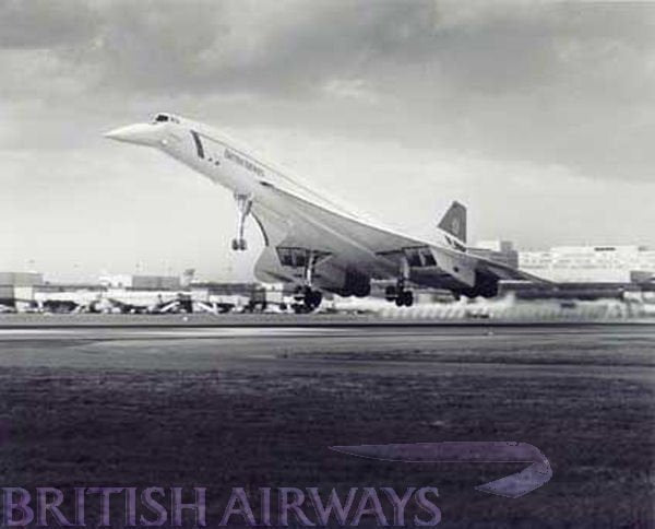 Concorde 843 A4 Photo Print