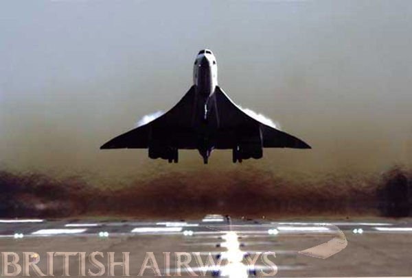 Concorde 844 A4 Photo Print