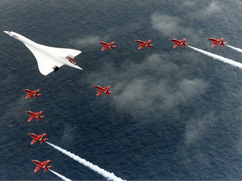 Concorde 850 A4 Photo Print