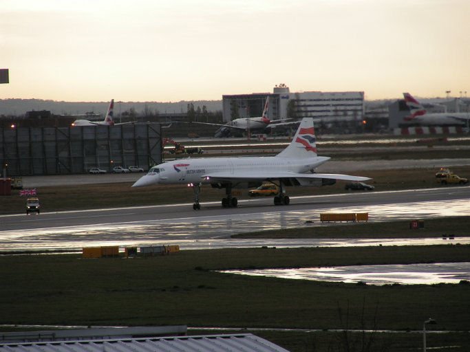 Concorde 854 A4 Photo Print