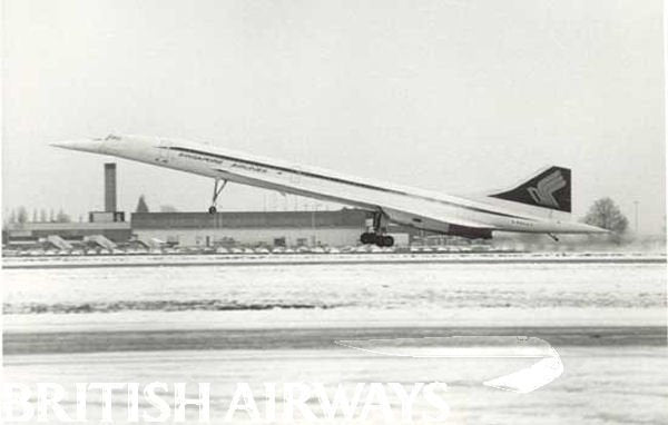 Concorde 876 A4 Photo Print