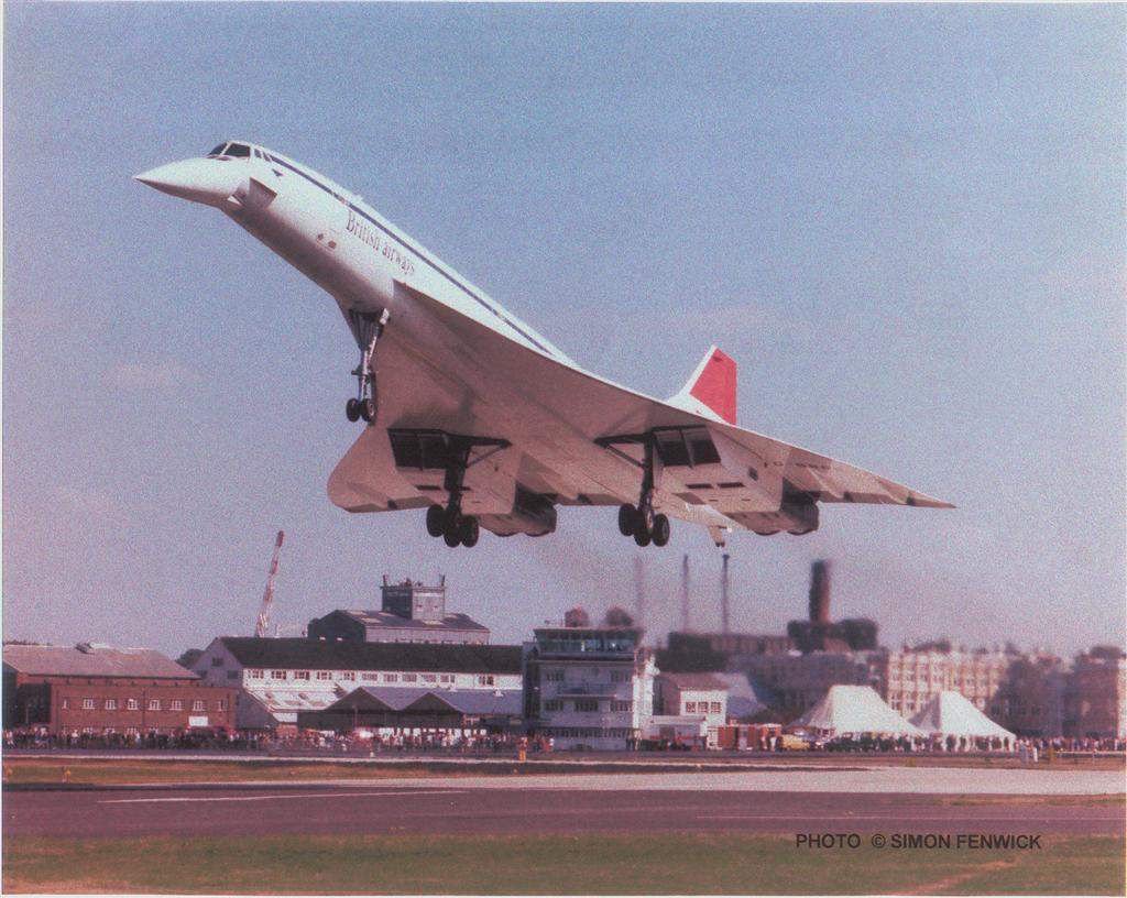 Concorde 877 A4 Photo Print