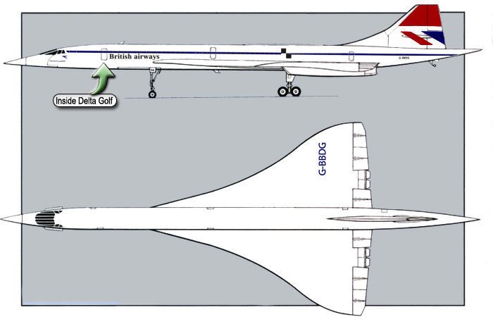Concorde 928 A4 Photo Print