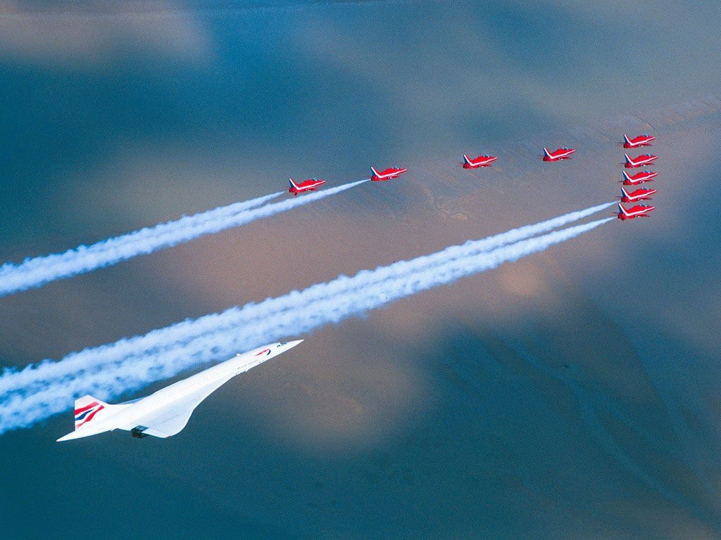 Concorde 952 A4 Photo Print