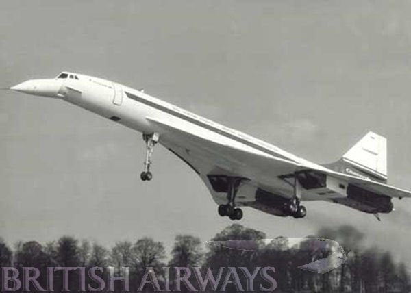 Concorde 992 A4 Photo Print