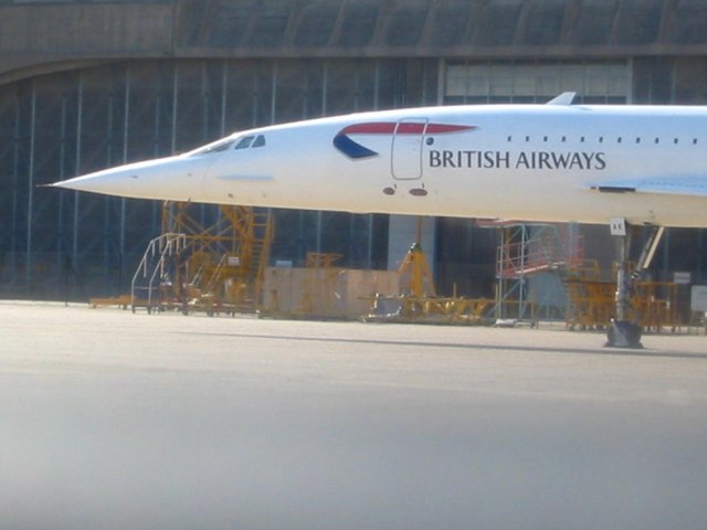 Concorde Alpha Echo Nose A4 Photo Print