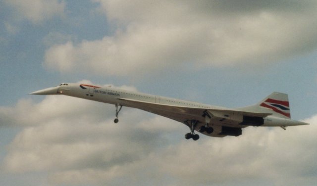 Concorde BA002 Mon 26th May  Photo III A4 Photo Print