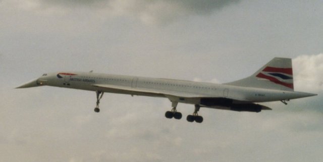 Concorde BA002 Mon 26th May  Photo IV A4 Photo Print