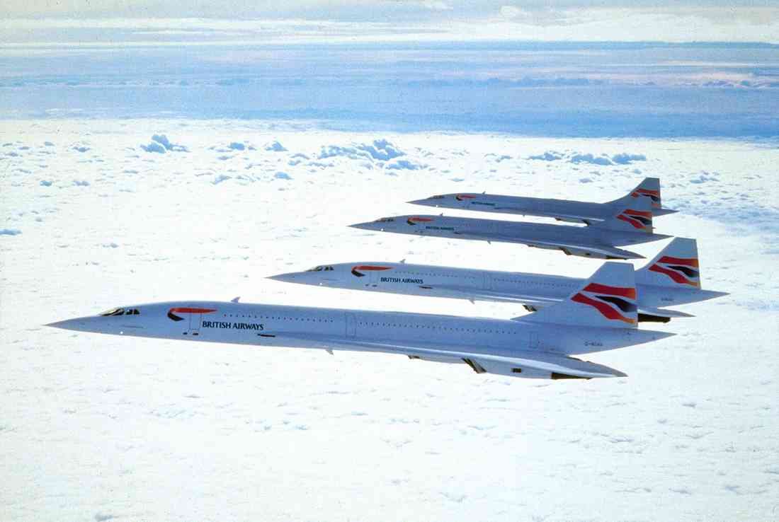 Concorde Ba 4 A4 Photo Print