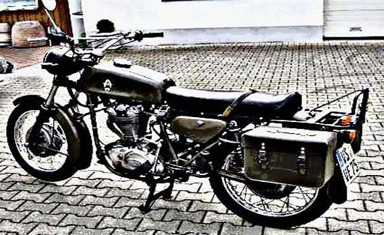 Condor A 350 motorbike A4 Photo Print