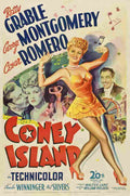 Coney Island 1943 01  film star poster A4 Photo Print