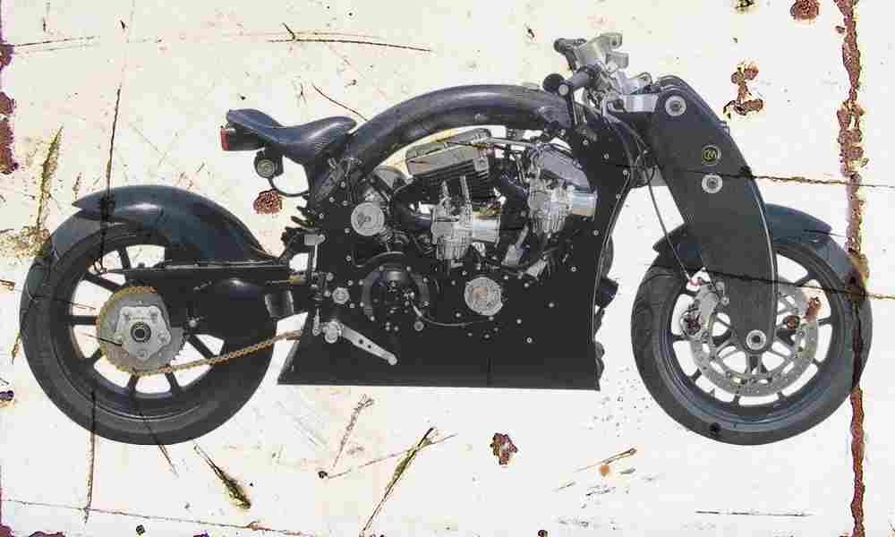 Confederate B91 Wraith 2006 Aged Vintage A4 Photo Print