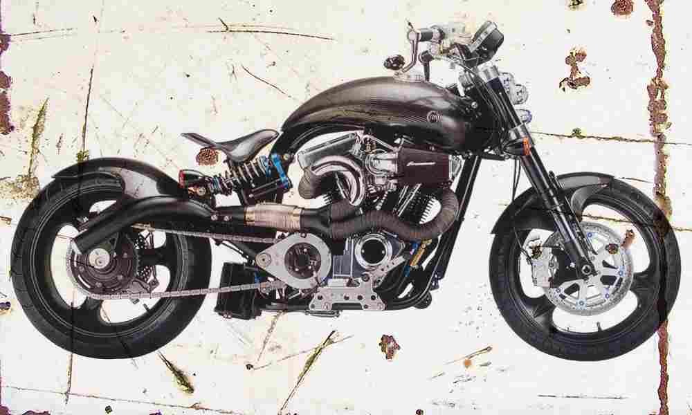 Confederate F113 Hellcat 2006 Aged Vintage A4 Photo Print