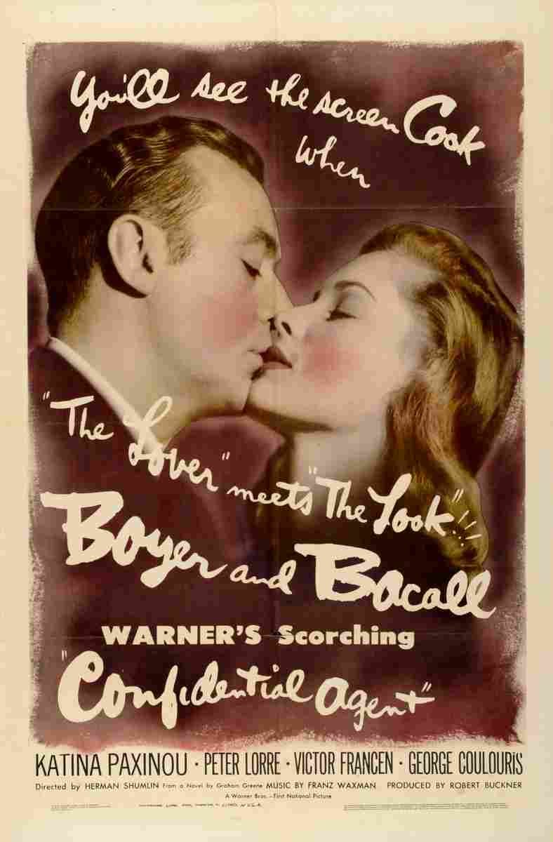 Confidential Agent 01  film star poster A4 Photo Print