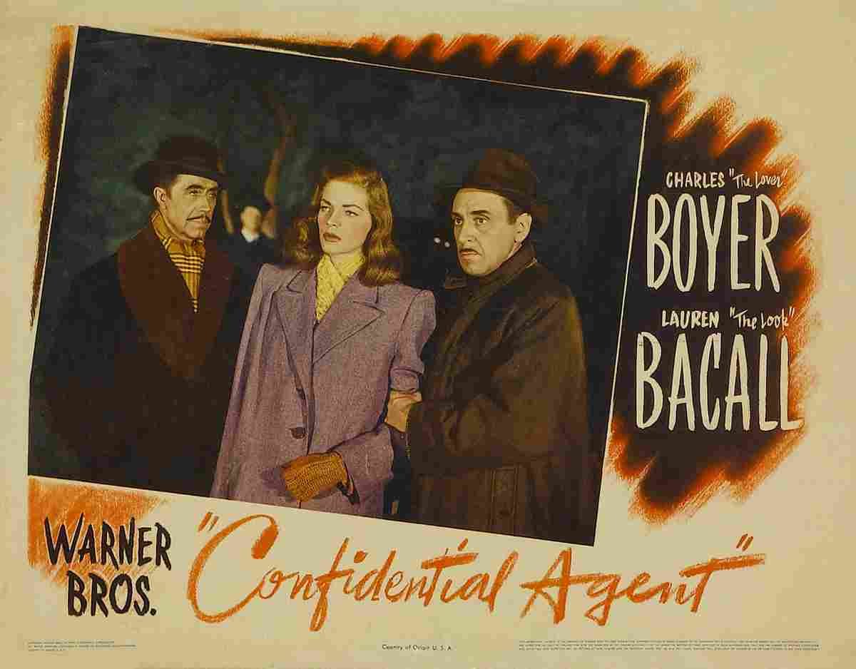 Confidential Agent 05  film star poster A4 Photo Print