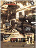 Conflict Denied Ops Vintage Retro Advert Poster A4 Photo Print