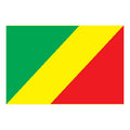 Congo Flag N1762 A4 Photo Print