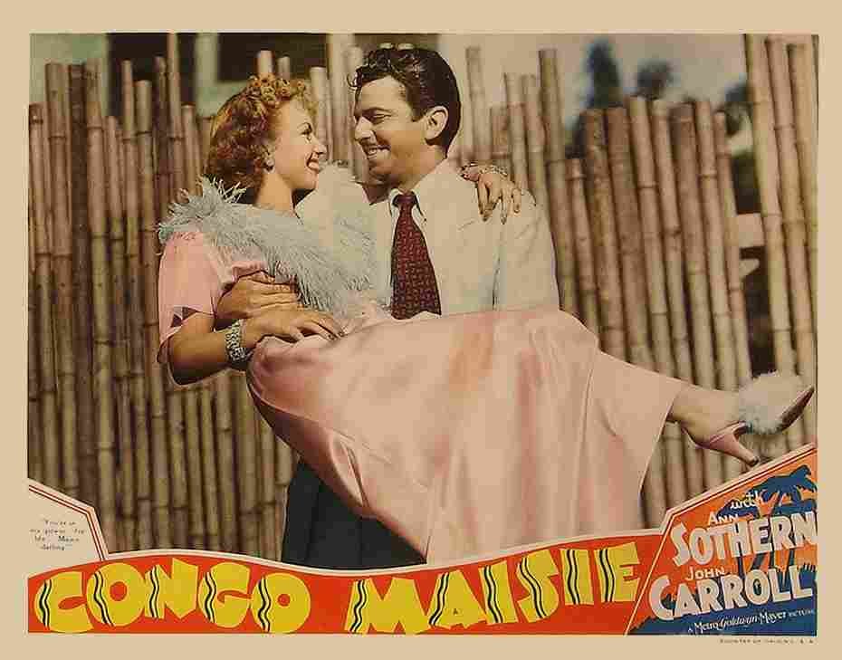 Congo Maisie 08  film star poster A4 Photo Print