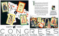 Congress Playing Cards Vintage Retro Advert Poster A4 Photo Print