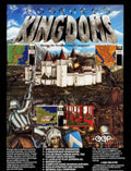 Conquered Kingdoms Castle Vintage Retro Advert Poster A4 Photo Print
