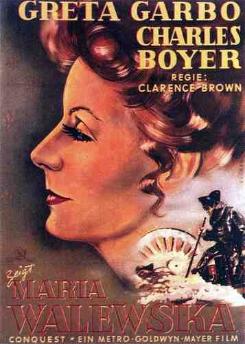  Conquest 1937 03 film star poster A4 Photo Print