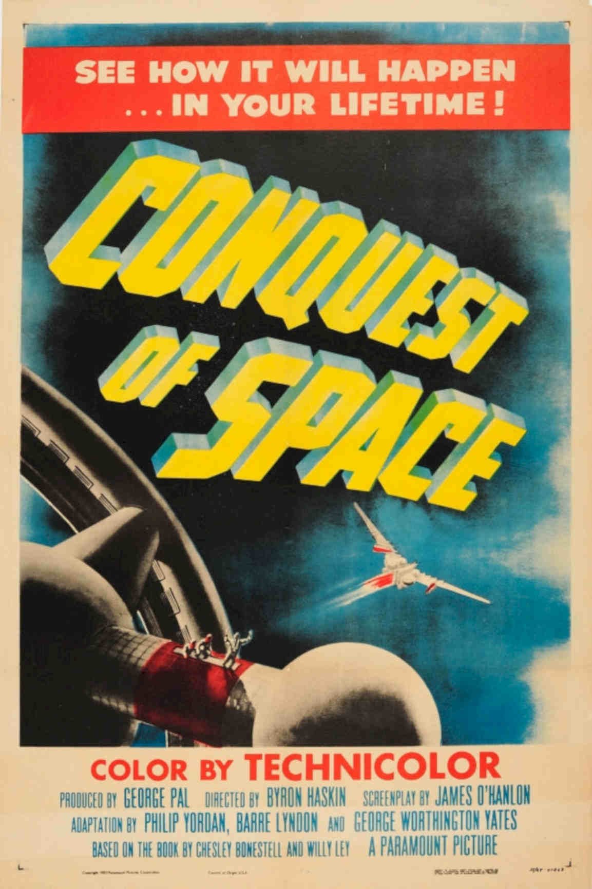 Conquest Space Poster Vintage Retro Advert Poster A4 Photo Print