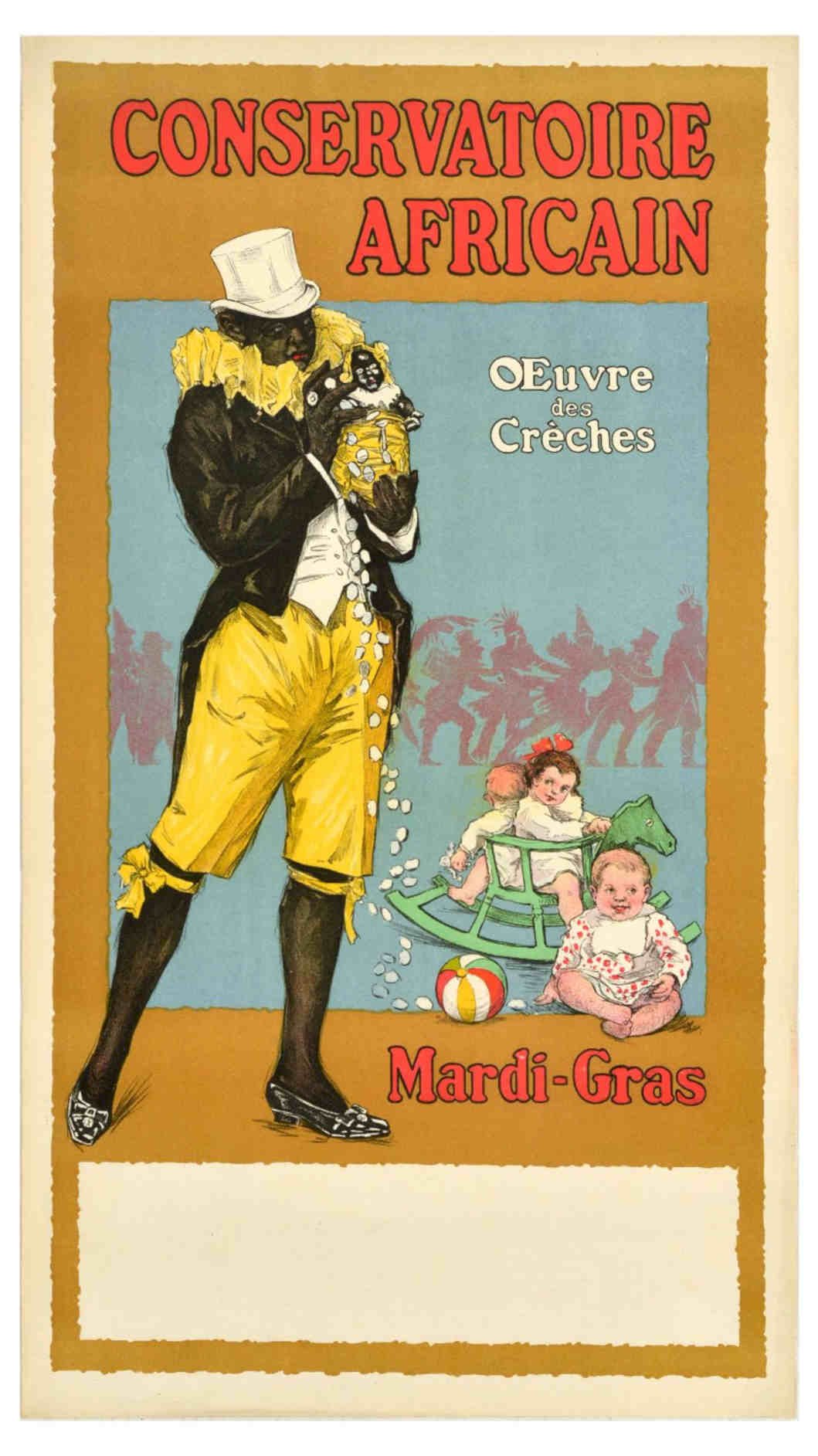 Conservatoire Africain Poster Vintage Retro Advert Poster A4 Photo Print