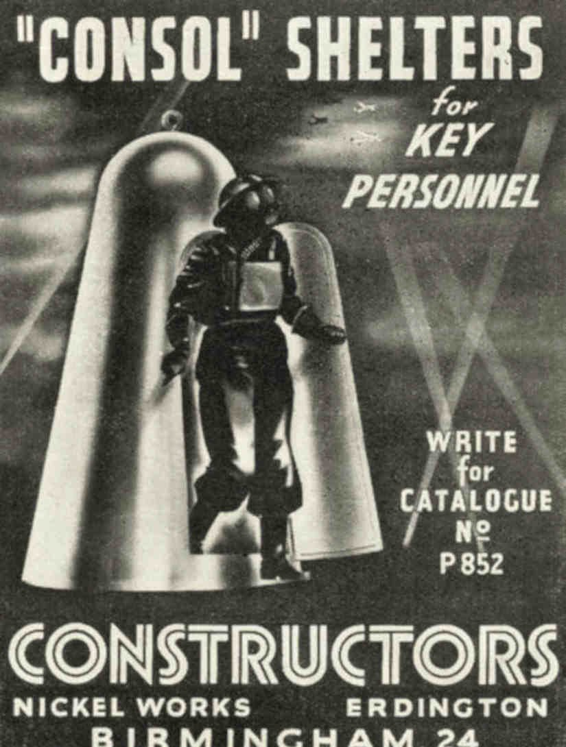 Consol Shelters P852 Vintage Retro Advert Poster A4 Photo Print