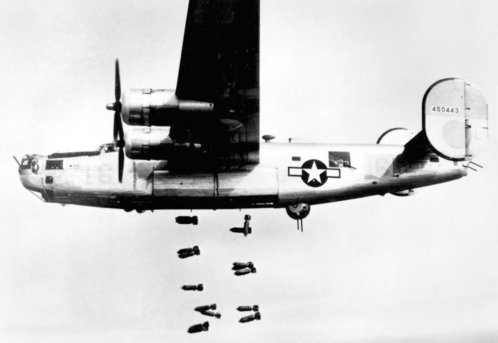 Consolidated B24 Liberator Four Engine Heavy Bomber Aircraft Usa 30 Military A4 Photo Print