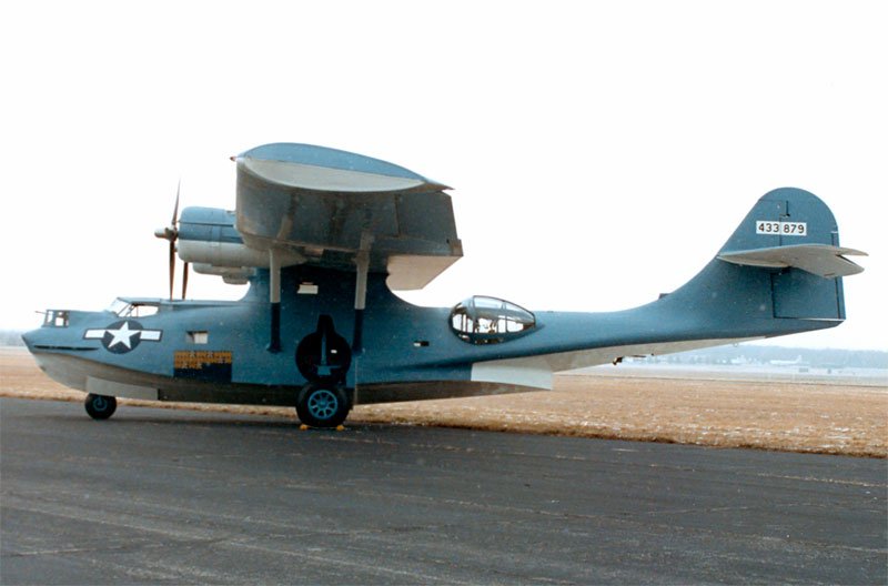 Consolidated Pby Catalina 4 Military A4 Photo Print