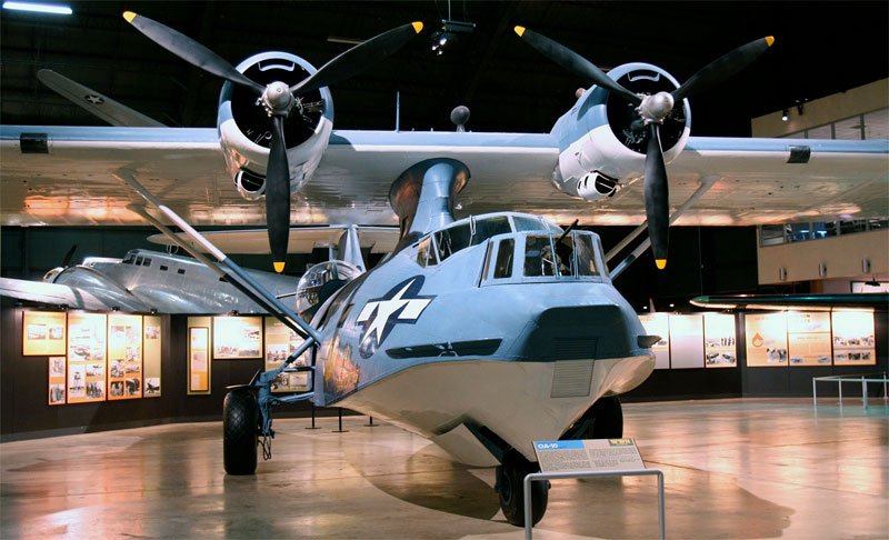 Consolidated Pby Catalina 9 Military A4 Photo Print