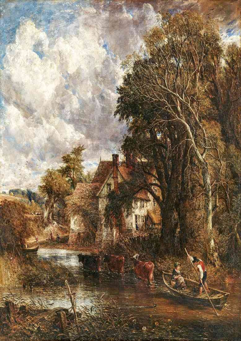 Constable 1909 The Valley Farm A4 Photo Print