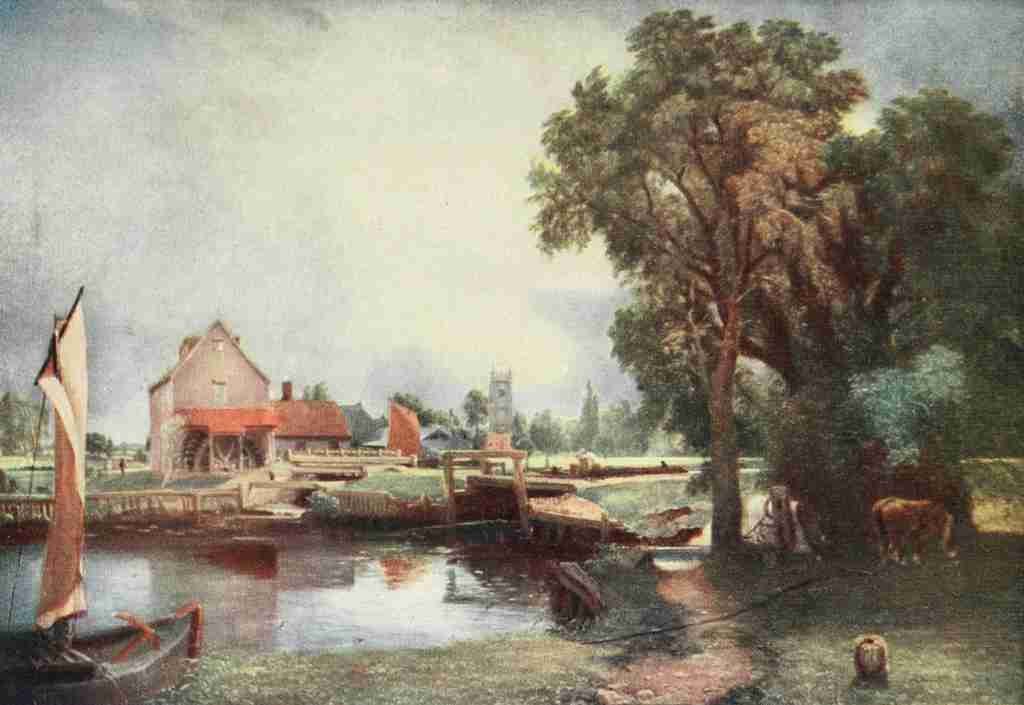 Constable John 1776 1837 Constable 1909 Dedham Mill A4 Photo Print