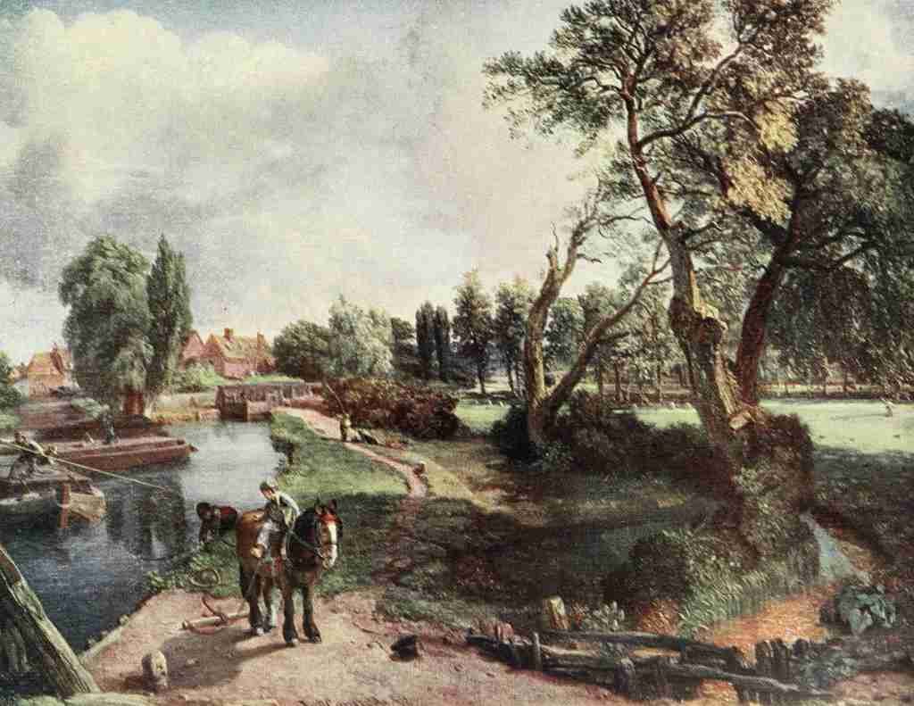 Constable John 1776 1837 Constable 1909 Flatford Mill A4 Photo Print