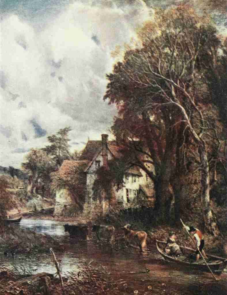 Constable John 1776 1837 Constable 1909 The Valley Farm Vintage A4 Photo Print
