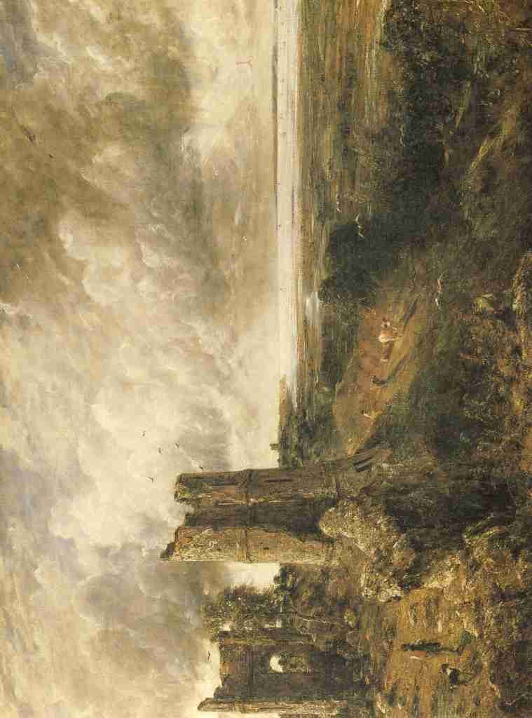 Constable John 1776 1837 Hadleigh Castle Essex Vintage A4 Photo Print