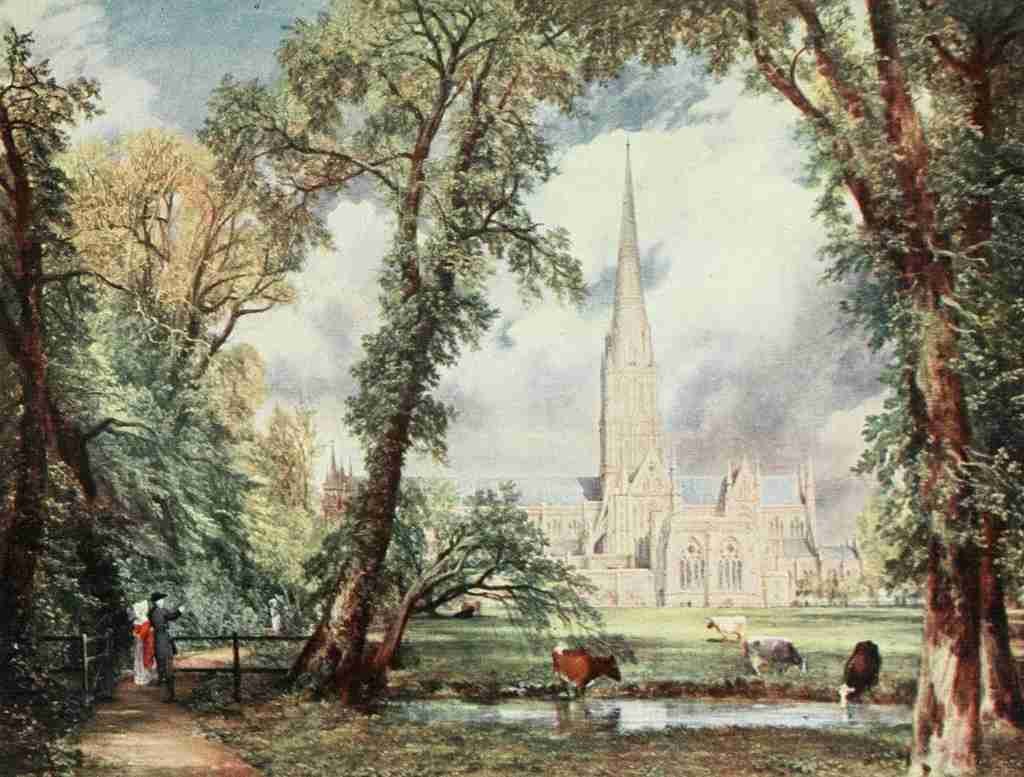 Constable John 1776 1837 Salisbury Cathedral Constable 1909 A4 Photo Print