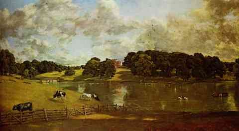 Constable John Wivenhoe Park Essex A4 Photo Print