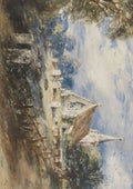 Constable Stoke Poges Church CROP A4 Photo Print
