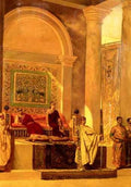 Constant Benjamin Jean Joseph The Throne Room In Byzantium A4 Photo Print